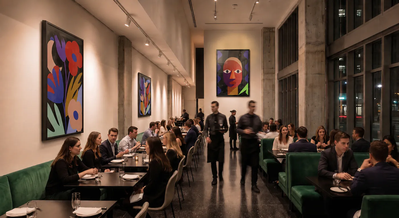 Dining hall concept collection
