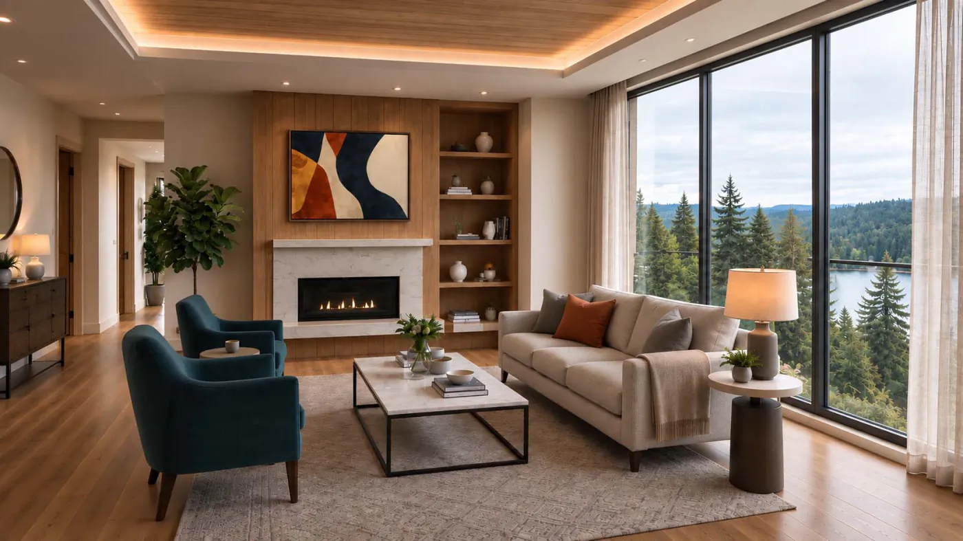 Residence living room concept collection